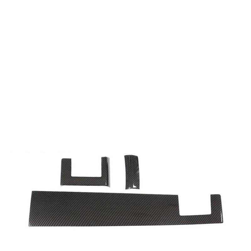 Mittelkonsolen-Abdeckung Für Jaguar Für XF Für XFL 2016-2020 LHD ABS Carbon Fiber Car Dashboard Center Console Panel Dekoration Abdeckung Trim Auto Zubehör Armaturenbrett-Abdeckung(Carbon Fiber) von TNTGEBFVBG