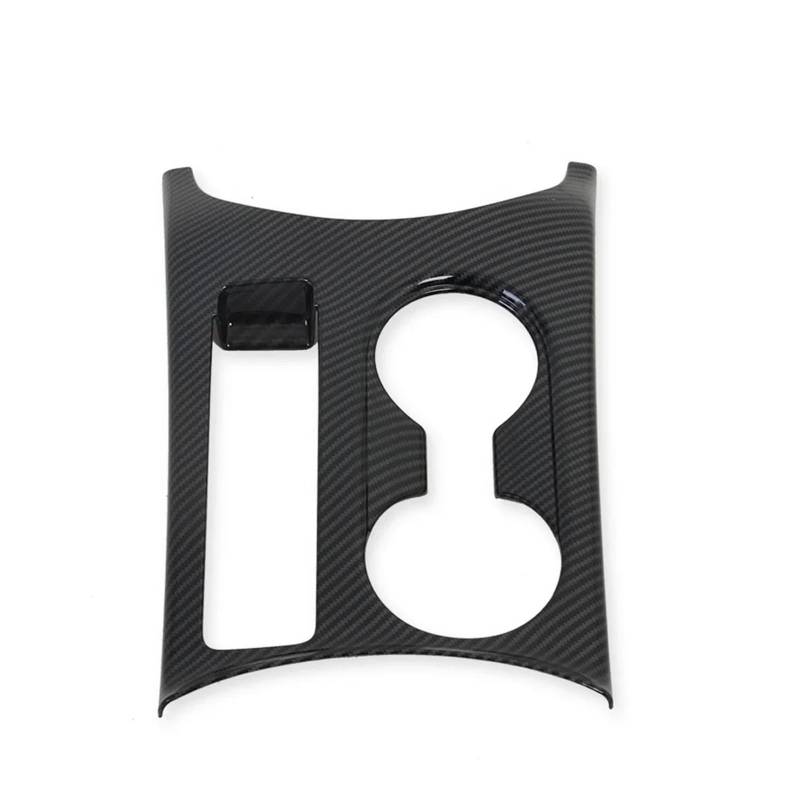 Mittelkonsolen-Abdeckung Für Kia Für Seltos 2019-2022 2023 2024 Innenausstattung Carbon Fiber Center Console Cup Holder Panel Trim Wasserflaschenrahmen Armaturenbrett-Abdeckung von TNTGEBFVBG