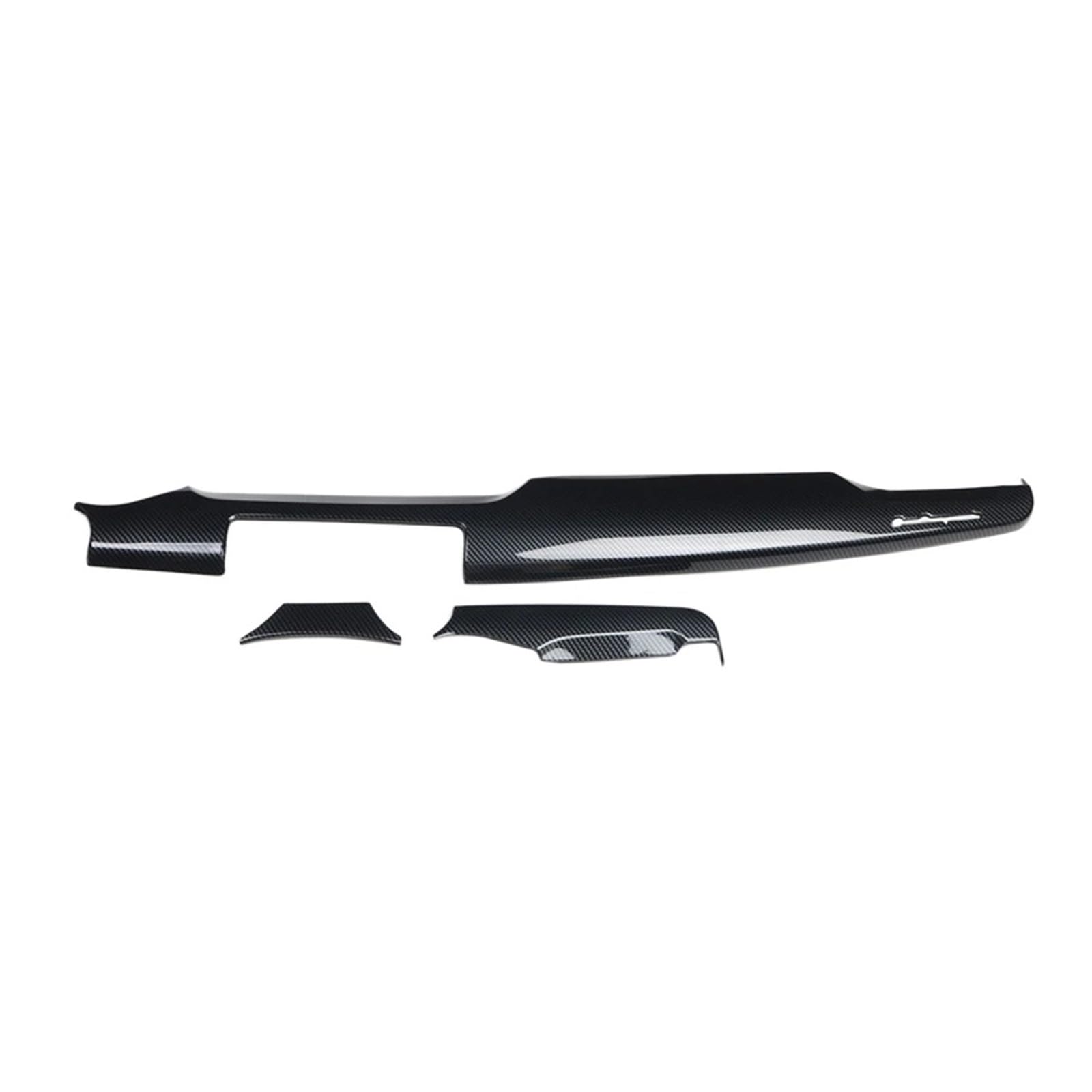 Mittelkonsolen-Abdeckung Für Maserati Für Quattroporte 2014-2021 Armaturenbrettverkleidung Dekoration Abdeckung Verkleidung Kohlefaser Autoinnenausstattung Armaturenbrett-Abdeckung(Carbon Fiber) von TNTGEBFVBG