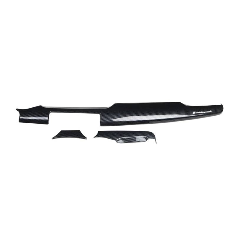 Mittelkonsolen-Abdeckung Für Maserati Für Quattroporte 2014-2021 Armaturenbrettverkleidung Dekoration Abdeckung Verkleidung Kohlefaser Autoinnenausstattung Armaturenbrett-Abdeckung(Carbon Fiber) von TNTGEBFVBG