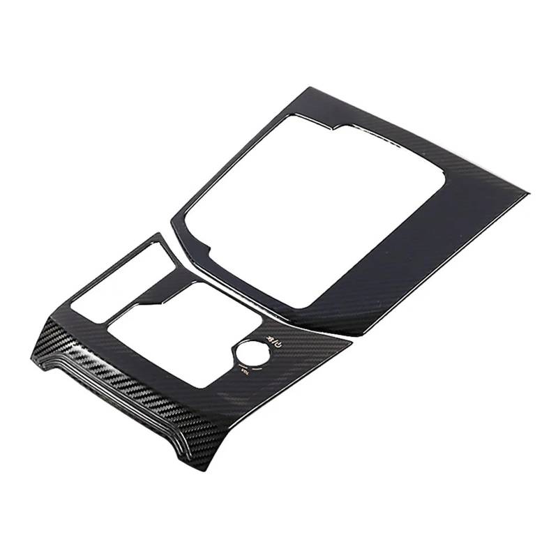 Mittelkonsolen-Abdeckung Für Mazda Für CX-5 Für CX5 2017 2018 2019 2020 2021 LHD Carbon Fiber StyleCar Center Console Gangschaltung Panel Abdeckung Rahmen Aufkleber Trim Armaturenbrett-Abdeckung von TNTGEBFVBG