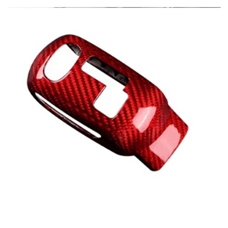 Mittelkonsolen-Abdeckung Für Mini Für Cooper F54 F55 F56 F57 F60 2020-2023 Auto-Schaltknauf Carbon-Faser-Abdeckung Aufkleber Innenverkleidung Armaturenbrett-Abdeckung(Red) von TNTGEBFVBG
