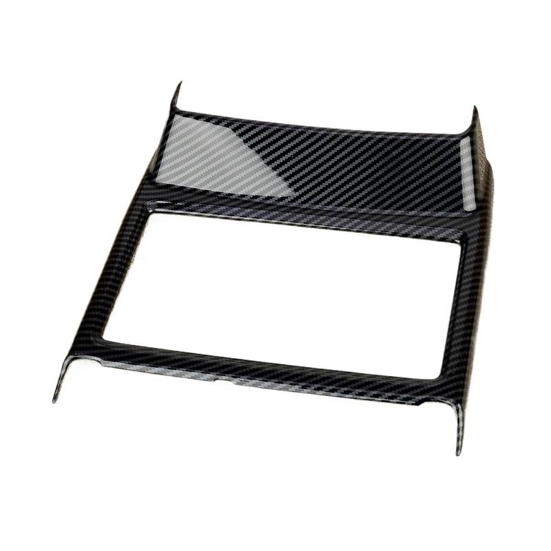 Mittelkonsolen-Abdeckung Für Mitsubishi Für Outlander 2022 2023 LHD Auto Center Console Wasserbecherhalter Panel Cover Trim Schwarz Carbon Fiber ABS Armaturenbrett-Abdeckung von TNTGEBFVBG