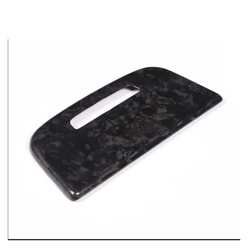 Mittelkonsolen-Abdeckung Für Panamera 971 2017-2020 Real Carbon Fiber Auto Zentrale Steuerung Lagerung Box Panel Abdeckung Innen Zubehör Armaturenbrett-Abdeckung(Forging Pattern) von TNTGEBFVBG