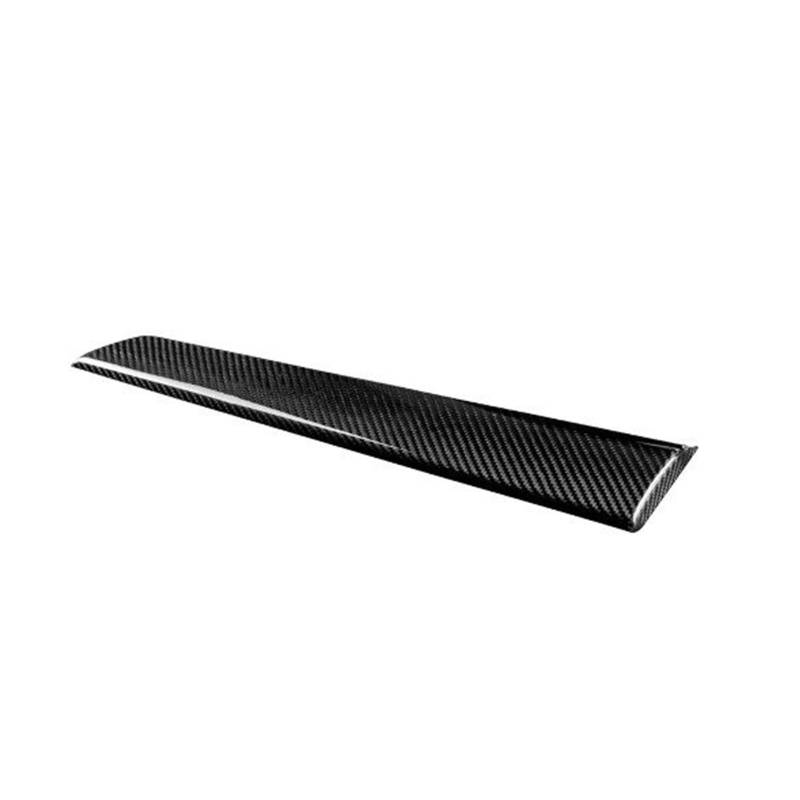 Mittelkonsolen-Abdeckung Für Subaru Für WRX 2022 2023 2024 Für Crosstrek 2023 2024 Echt Harte Carbon Faser Aufkleber Auto Co-Pilot Dashboard Streifen Trim Armaturenbrett-Abdeckung(Black) von TNTGEBFVBG