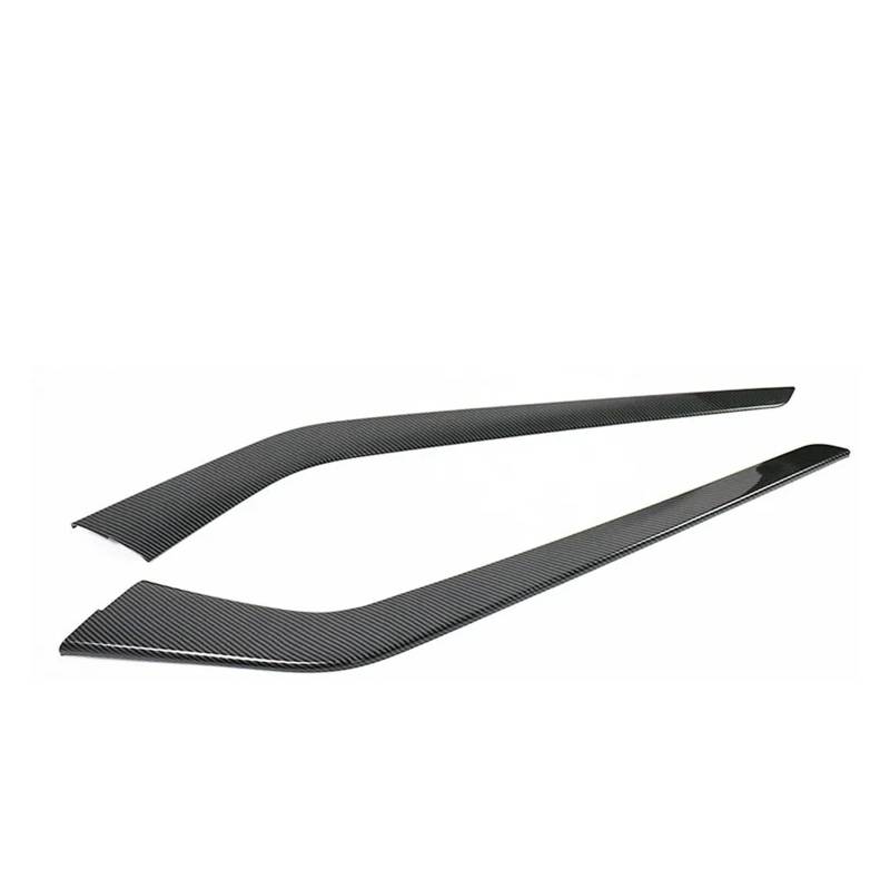 Mittelkonsolen-Abdeckung Für Tesla Für Modell Für 3 2016-2023 Für Modell Für Y 2020-2024 Seitenabdeckung Der Mittelkonsole Auto Carbon Fiber ABS Verkleidung Zubehör Schutz Armaturenbrett-Abdeckung(Glo von TNTGEBFVBG
