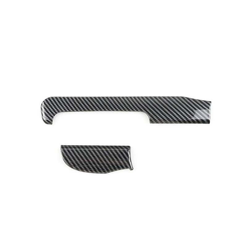 Mittelkonsolen-Abdeckung Für VW Für Golf 6 MK6 Für GTI 2008-2013 Auto ABS Carbon Fiber Center Console Dashboard Panel Streifen Abdeckung Trim Innen Zubehör Armaturenbrett-Abdeckung(A) von TNTGEBFVBG
