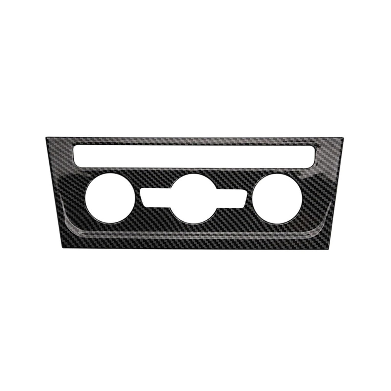 Mittelkonsolen-Abdeckung Für VW Für Golf 7 7,5 MK7 Fließheck 2014-2019 Carbon Fiber Dashboard AC Klimaanlage Schalter Knopf Panel Decor Abdeckung Trim Armaturenbrett-Abdeckung(Model B) von TNTGEBFVBG
