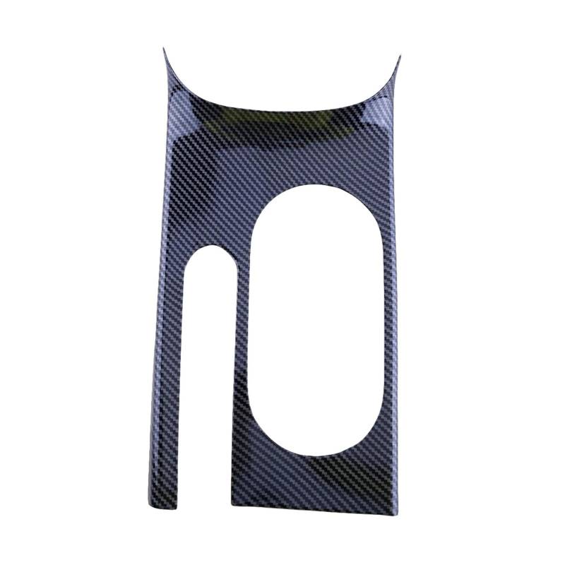 Mittelkonsolen-Abdeckung Für VW Für Jetta MK6 2011 2012 2013 2014 2015-2018 Carbon Fiber Konsole Getriebe Shift Wasser Tasse Halter Rahmen Trim Abdeckung LHD Armaturenbrett-Abdeckung von TNTGEBFVBG
