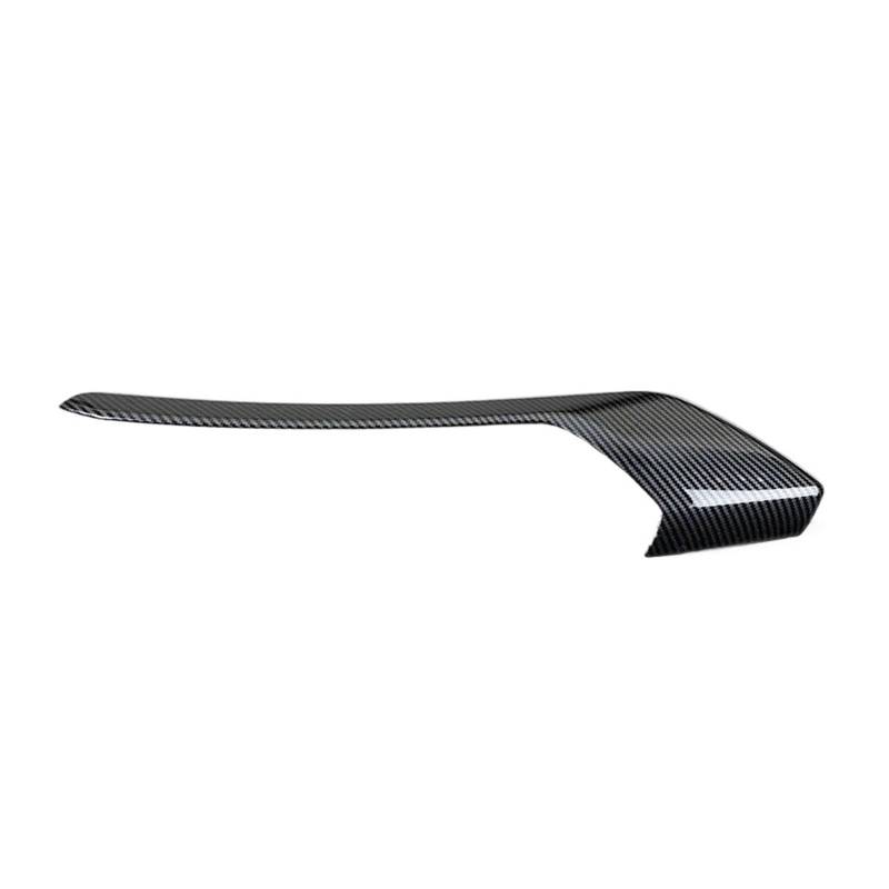 Mittelkonsolen-Abdeckung Für X3 G01 Für X4 G02 2018 2019 2020 2021 ABS LHD Carbon Fiber Center Console Dashboard Panel Rahmenabdeckung Schutzverkleidung Armaturenbrett-Abdeckung von TNTGEBFVBG