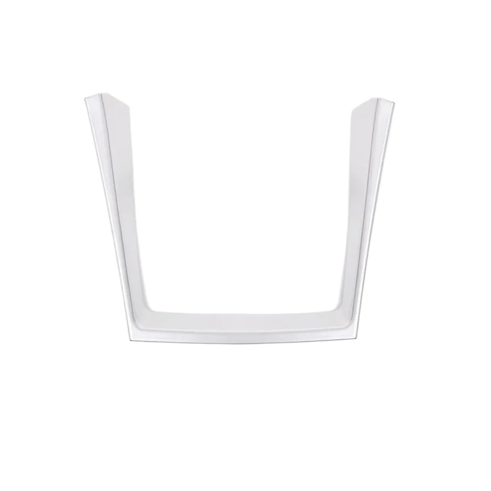Mittelkonsolen-Abdeckung Für X5 E70 2008 2009 2010 2011 2012 2013 ABS Center Control Getränke Wasser Tasse Halter Rahmen Abdeckung Trim Auto Zubehör Armaturenbrett-Abdeckung(Silver) von TNTGEBFVBG