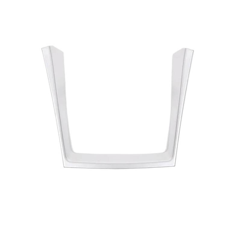 Mittelkonsolen-Abdeckung Für X5 E70 2008 2009 2010 2011 2012 2013 ABS Center Control Getränke Wasser Tasse Halter Rahmen Abdeckung Trim Auto Zubehör Armaturenbrett-Abdeckung(Silver) von TNTGEBFVBG