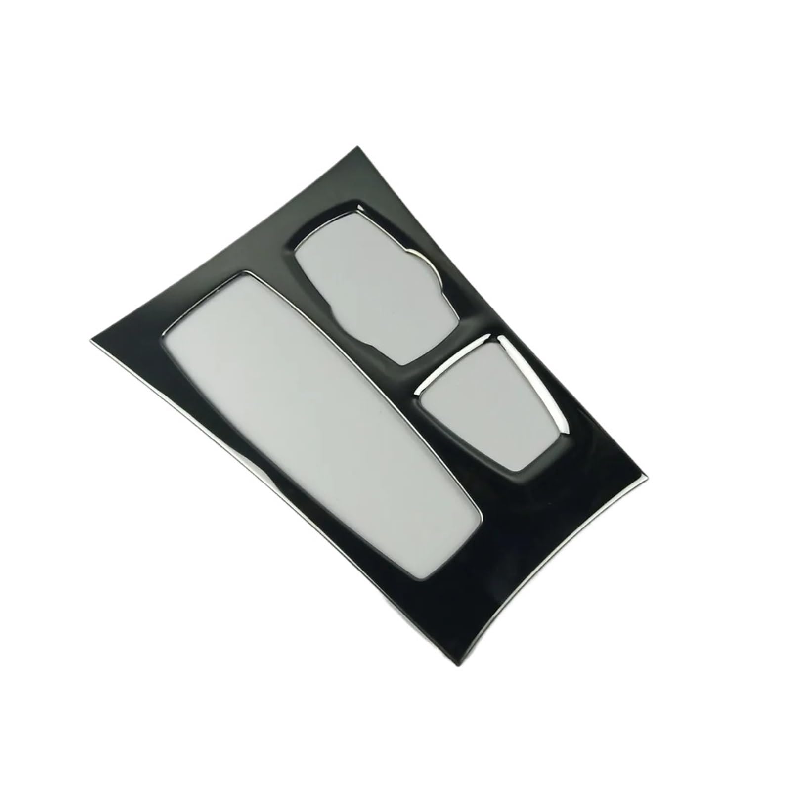Mittelkonsolen-Abdeckung Für X5 E70 Für X6 E71 2008-2014 LHD Schwarz Mittelkonsole Schalthebel Panel Dekoration Abdeckung Trim Edelstahl Armaturenbrett-Abdeckung(Model A) von TNTGEBFVBG