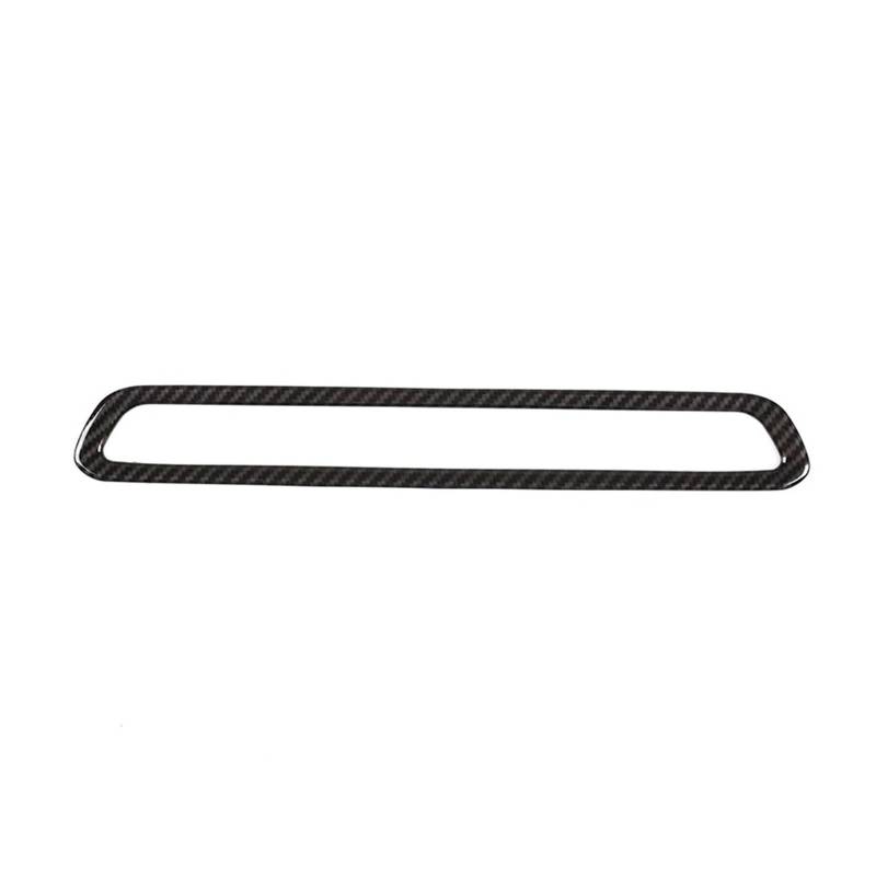 Mittelkonsolen-Abdeckung Für X5 G05 Für X7 G07 2019-2022 ABS Carbon Fiber Auto Innere Mittelkonsole Lautstärkeknopf Dekoration Rahmenabdeckung Autozubehör Armaturenbrett-Abdeckung von TNTGEBFVBG
