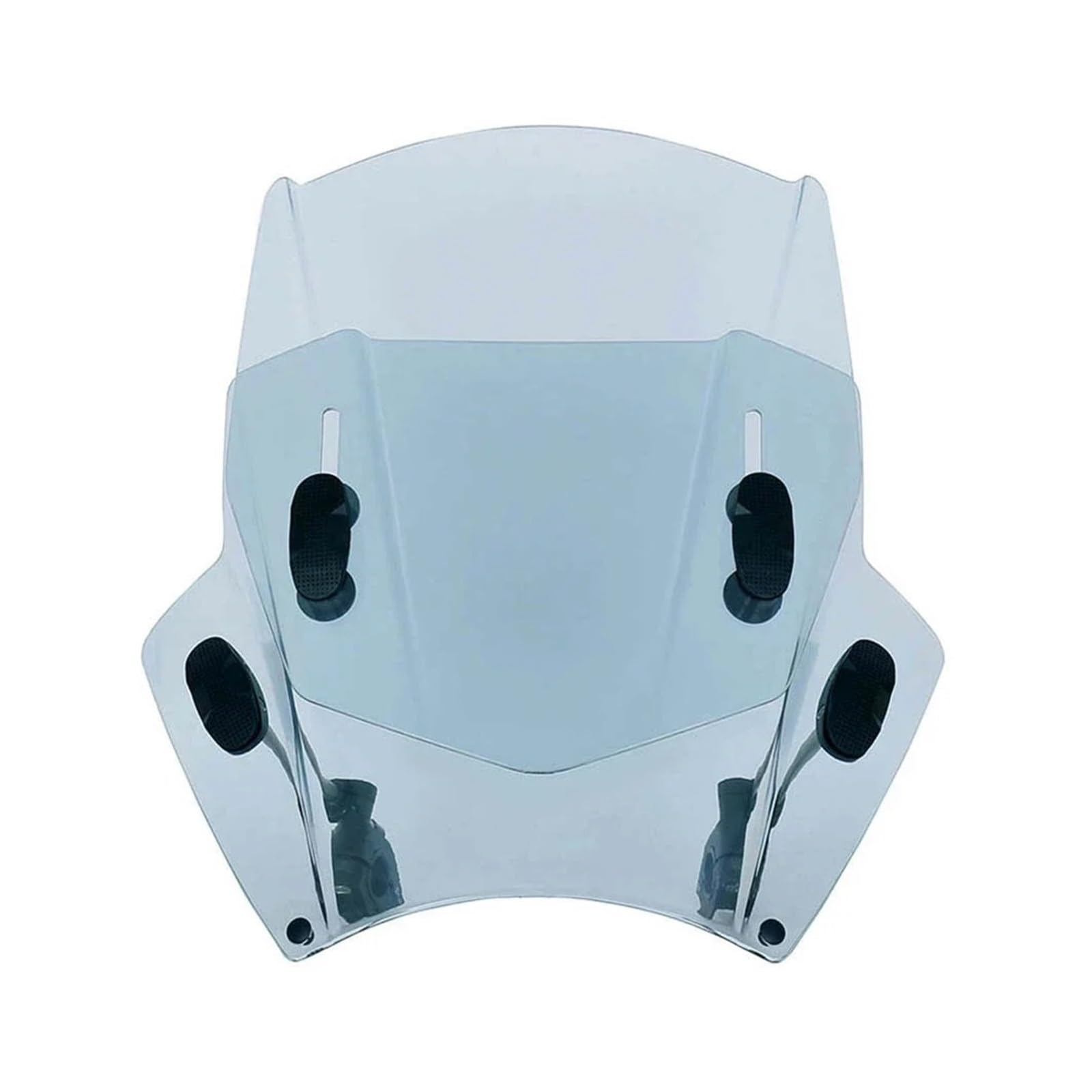 Tourenscheibe Getönt Für Brixton Crossfir C1002V C 1002V C 1002 V Motorrad Windschutz Windschutz Universal Bildschirm Motorräder Deflektor(Adjust Light Grey) von TNTGEBFVBG