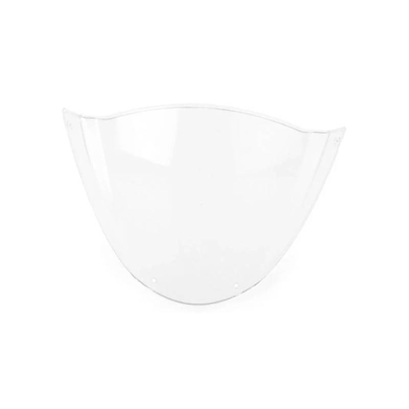 Tourenscheibe Getönt Für Ducati Für Monster 796 696 1100 1100S Windschutzscheibe Double Bubble Windschutz Motorrad Verkleidung Bildschirm Motorräder Deflektor(Clear) von TNTGEBFVBG