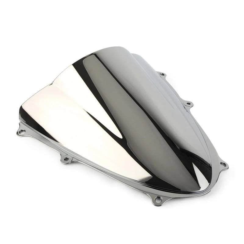 Tourenscheibe Getönt Für Suzuki GSXR 1000 GSXR1000 GSX-R1000 GSX R1000 2009 2010 2011 2012 2013 2014 2015 2016 Motorrad Double Bubble Windschutzscheibe Windschutz Bildschirm Motorräder Deflektor(Silve von TNTGEBFVBG
