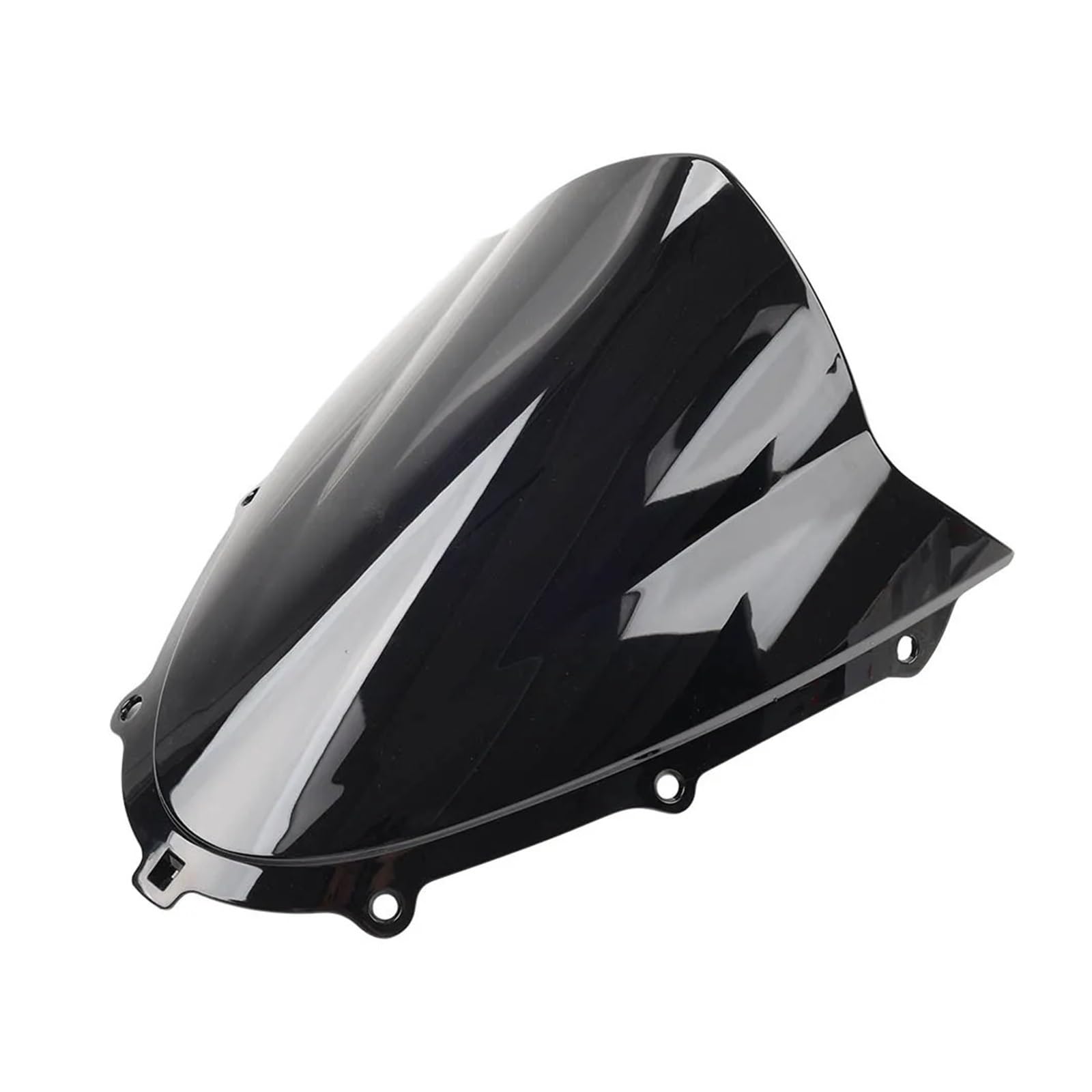 Tourenscheibe Getönt Für Suzuki GSXR125 GSX R125 GSX-R125 GSXR 125 2018 2019 2020 2021 2022 Motorrad Windschutz Windschutz Double Bubble Windabweiser Bildschirm Motorräder Deflektor(Black) von TNTGEBFVBG