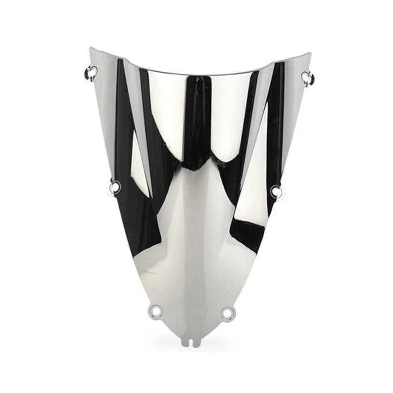 Tourenscheibe Getönt Für YZF Für R1 Für YZF-R1 YZFR1 YZFR 1 1998 1999 Motorrad-Bildschirm Double Bubble Windschutzscheibe Deflektorschutz Windschutzscheibe Bildschirm Motorräder Deflektor(Silver) von TNTGEBFVBG
