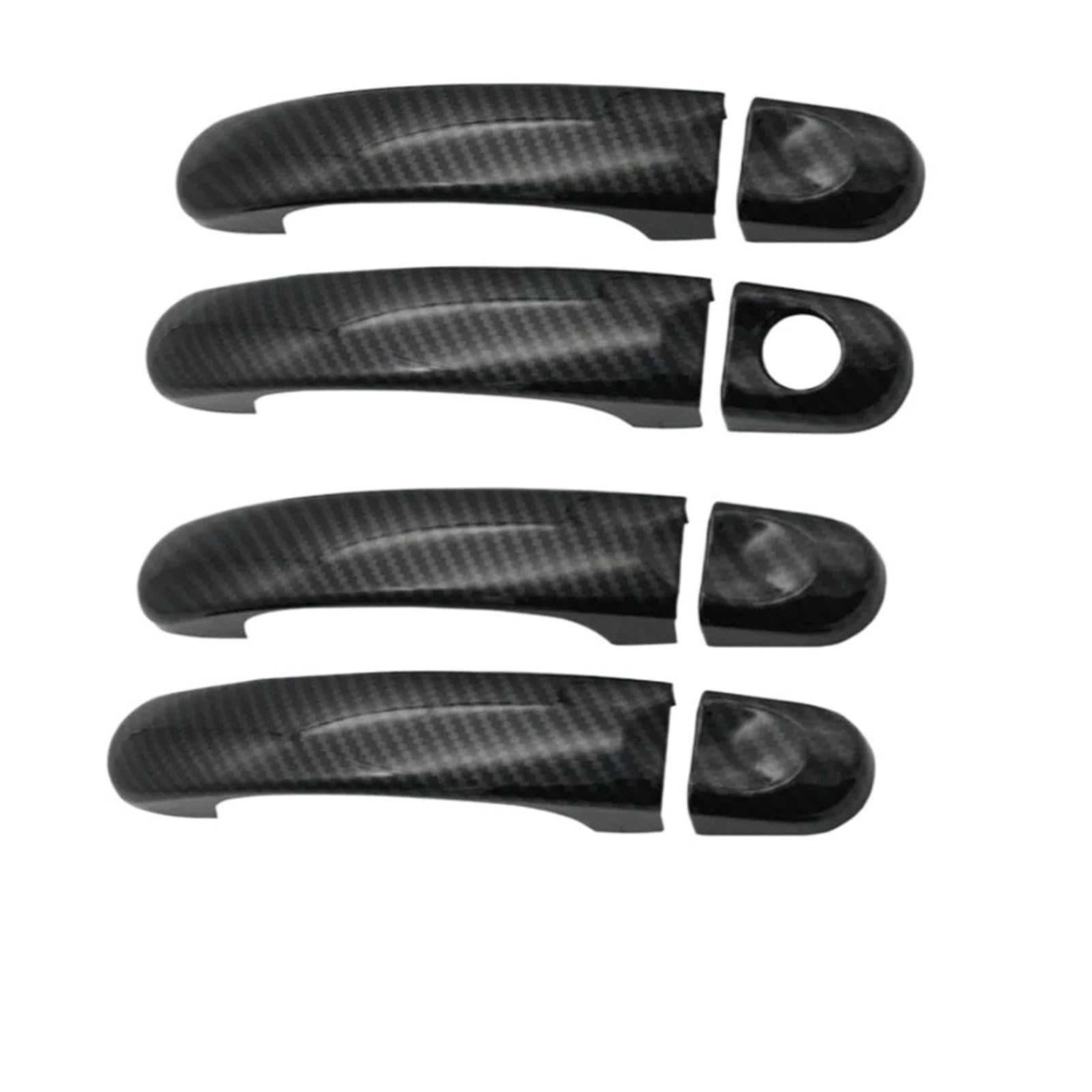 Türaußengriff Rechts Fahrerseite Für VW T5 T6 Für Transporter Für Caravelle Für Multivan Für California 3 Farbe AUßENSEITE TÜRGRIFF ABDECKUNGEN Trim Set FORMKAPPE Autozubehör(Model 5) von TNTGEBFVBG