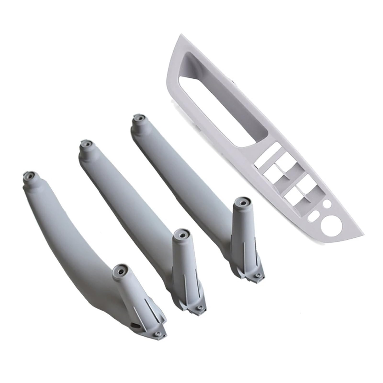 Vorderer linker Innen Türgriff Für E70 E71 Für X5 Für X6 2007-2014 Armlehne Auto Links Vorne Fahrerseite LHD Innentürgriff Innenverkleidung Pull Trim Cover Türgriff Innen Rechts(Gray-4PCS) von TNTGEBFVBG
