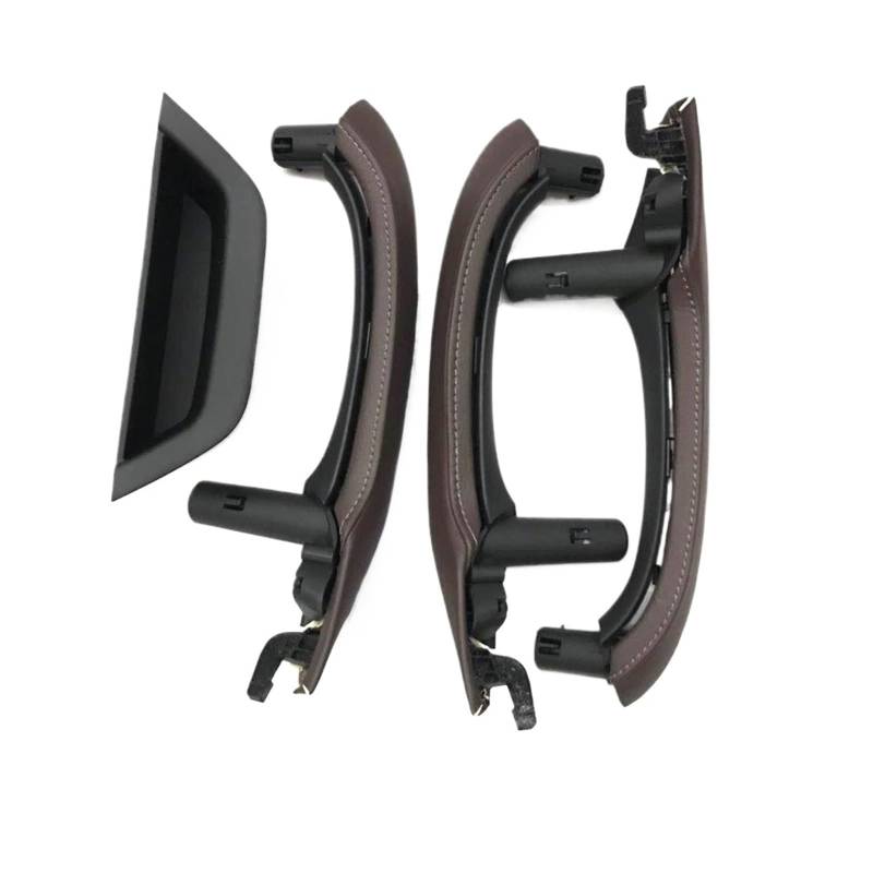 Vorderer linker Innen Türgriff Für X3 Für X4 F25 F26 2010 2011 2012 2013 2014 2015 2016 Links Rechts Fahrer Auto Innentür Pull Griff Leder Abdeckung Set Montage Ersatz Türgriff Innen Rechts(LHD Set Bl von TNTGEBFVBG
