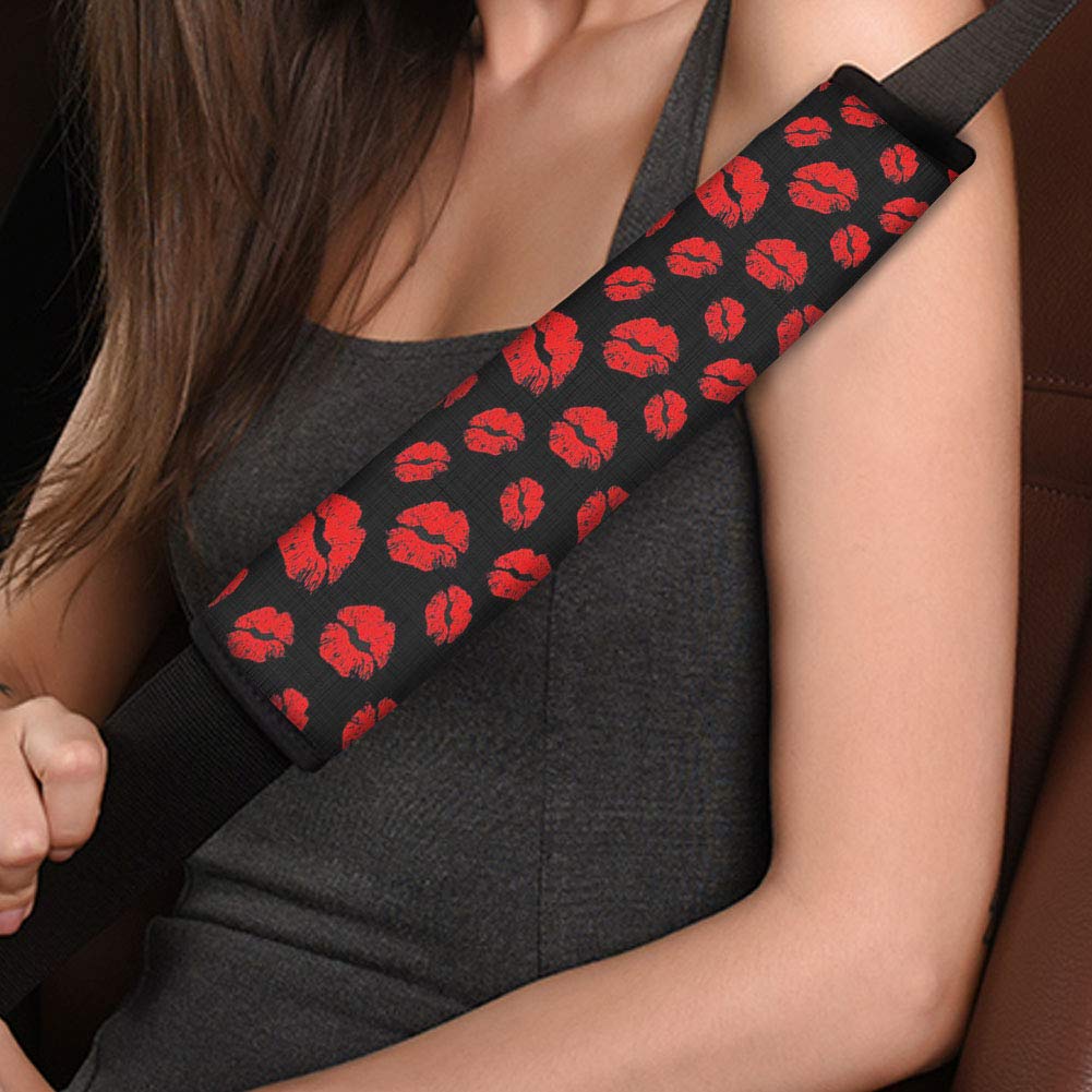 TOADDMOS Sicherheitsgurt-Schulterpolster für Damen, weich, bequem, 2 Stück TOADDMOS Sicherheitsgurt-Schulterpolster für Damen, weich, bequem, 2 Stück von TOADDMOS