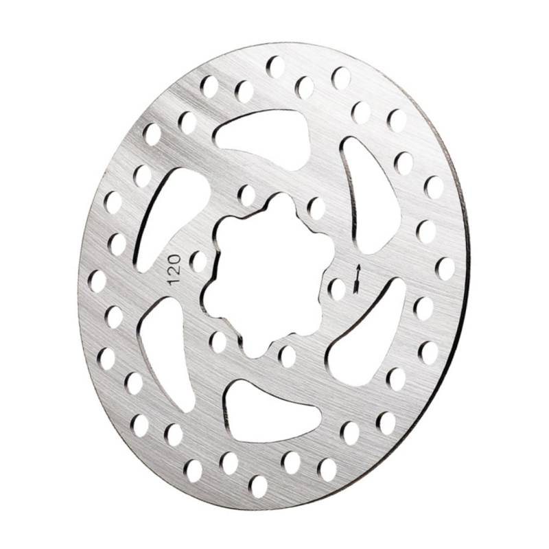 TOBBOMEY 1 Stück Bremsscheibe vorderer Bremsrotor Scheibenbremsen Austausch der Scheibenbremse Zubehör Bremsen Scheibenbremsplatte Scheibenbremsrotor Rostfreier Stahl Silver von TOBBOMEY