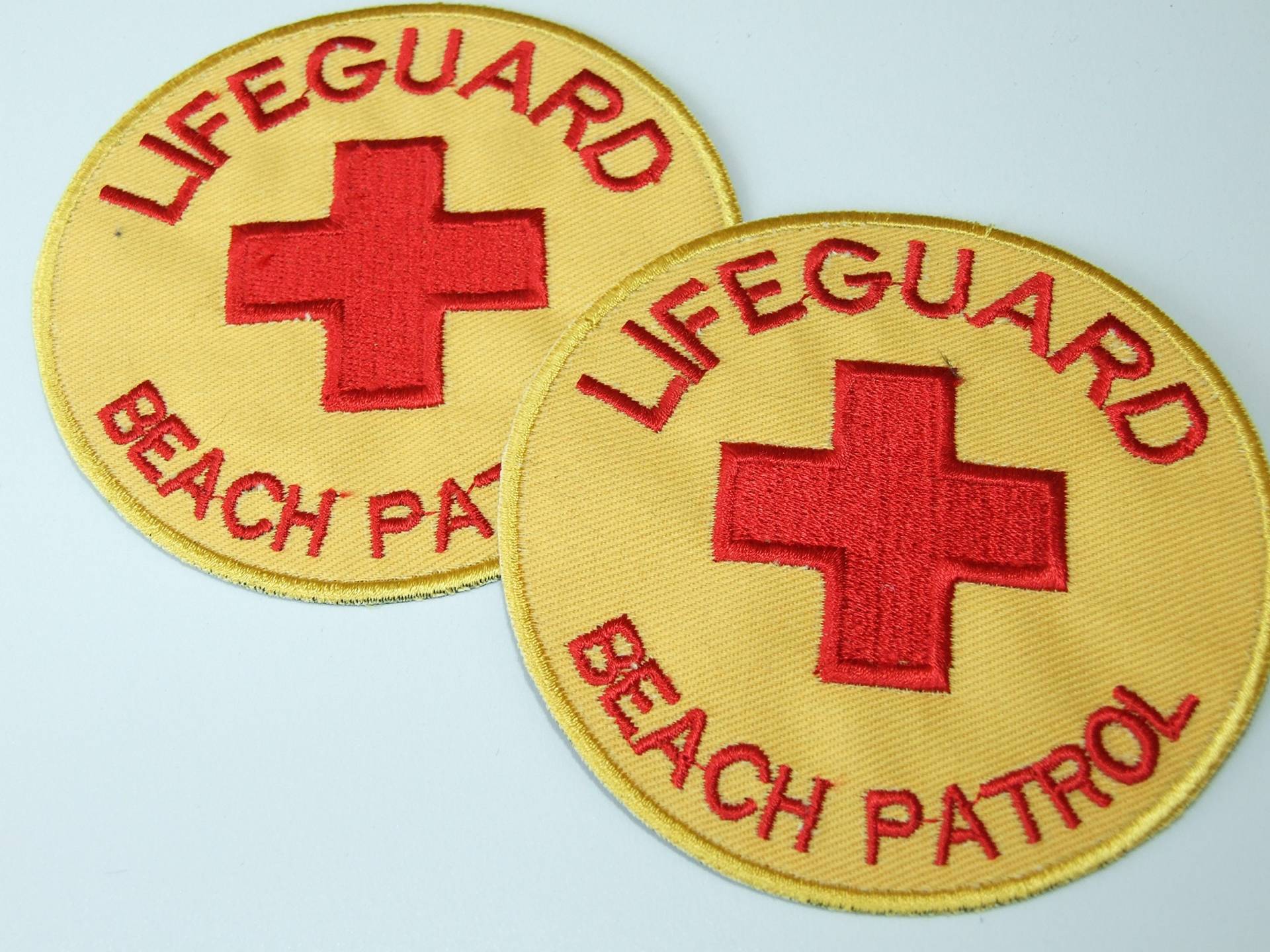 Lifeguard Beach Patrol Baywatch Patch – 2 Eisen auf Buttons von ONEKOOL Lifeguard Beach Patrol Baywatch Patch – 2 Eisen auf Buttons von ONEKOOL von TOFOW