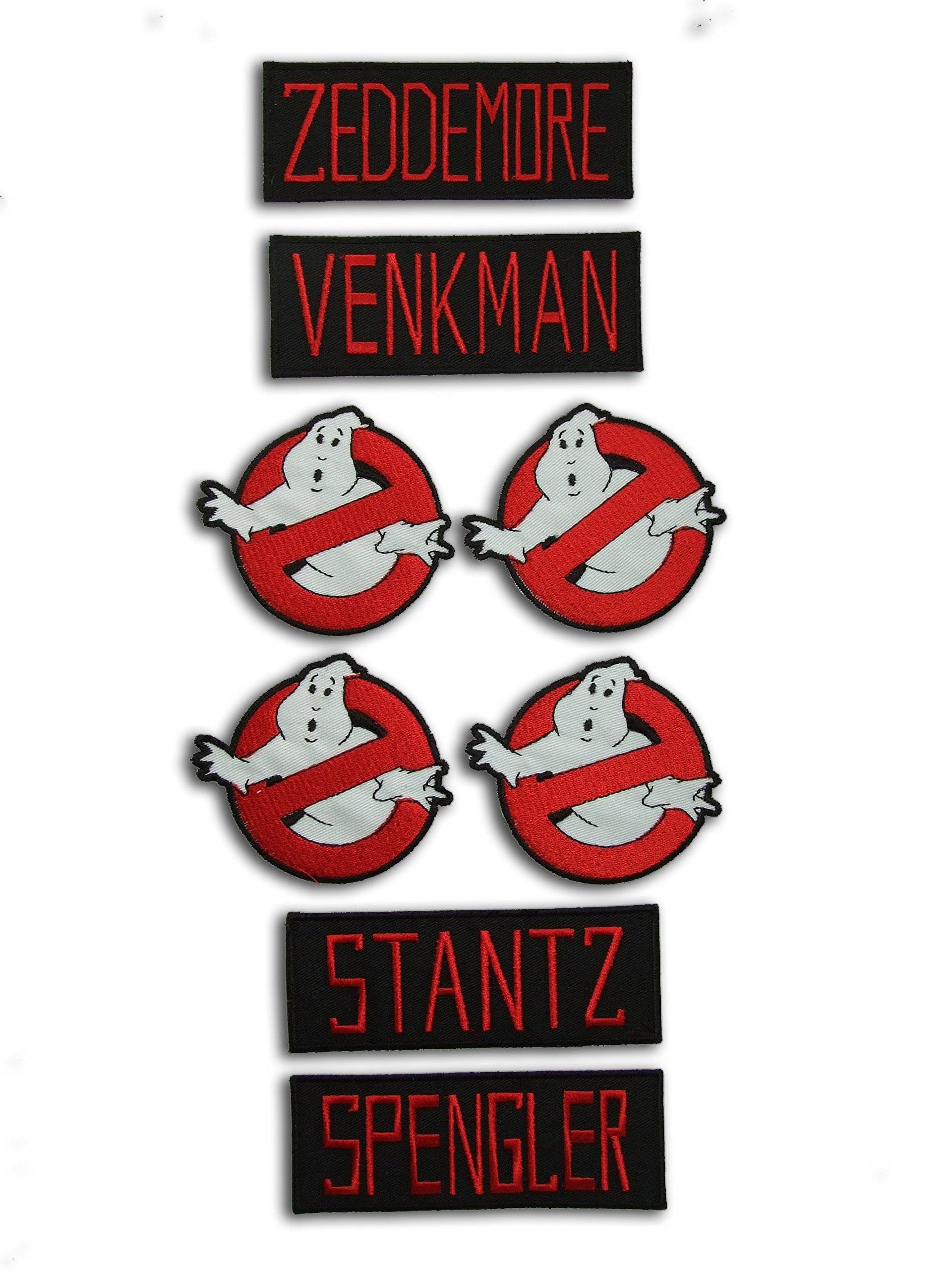TOFOW Ghostbusters Logo Patch, Mittel, mehrfarbig, Halbrund, rechteckig, Aufbgeln, 1 Stck TOFOW Ghostbusters Logo Patch, Mittel, mehrfarbig, Halbrund, rechteckig, Aufbgeln, 1 Stck von TOFOW