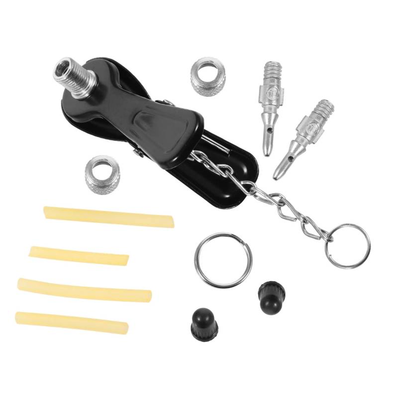 TOGEVAL 1Satz Fahrradventiladapter Aufblaspumpe für Mountainbikes und Teenagerräder Universelles Ventilwerkzeug für Einfachen zwischen Ventiltypen Robust von TOGEVAL