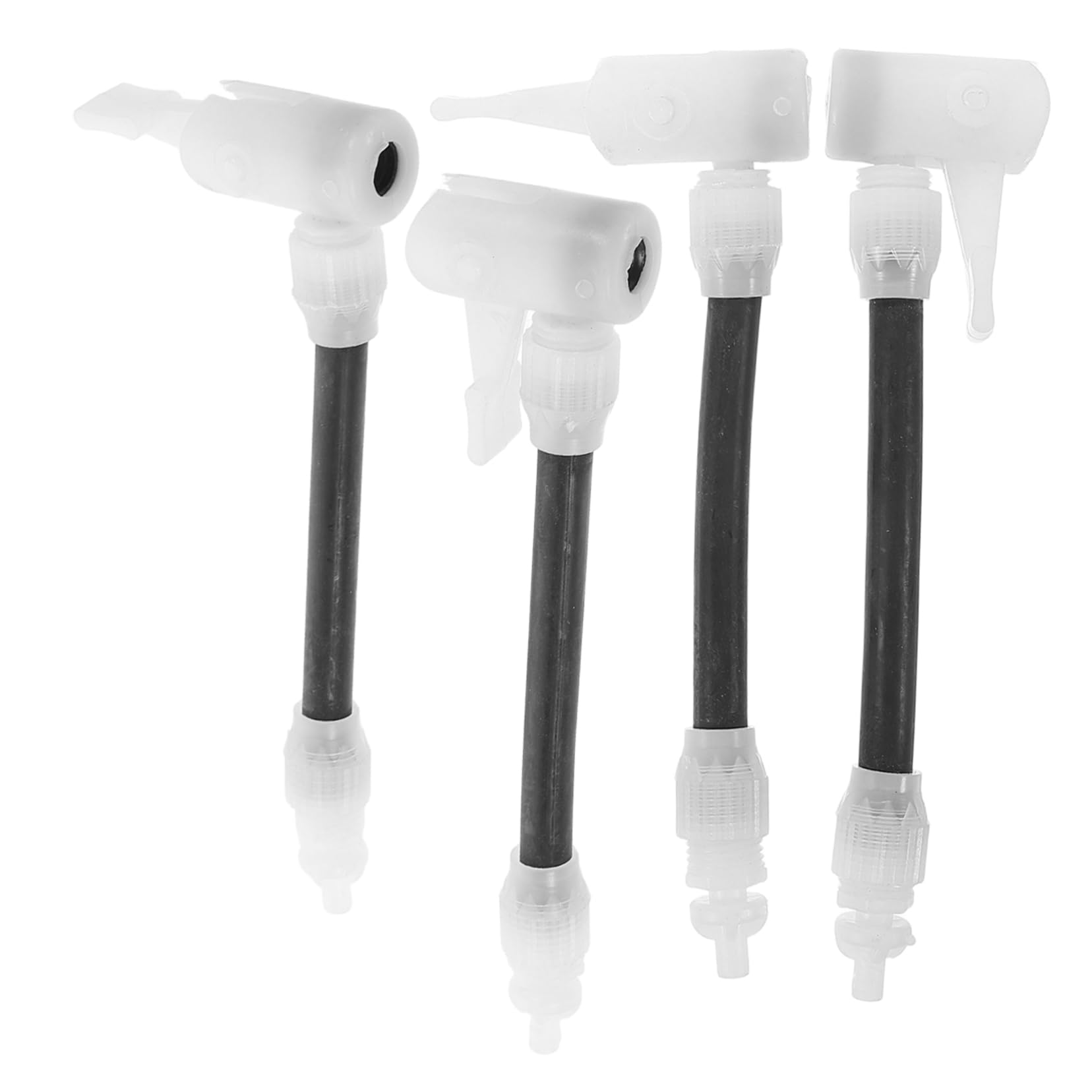 TOGEVAL 4 Stück Düsen wechsler Fahrradpumpe Rennradpumpen Adapter für Gymnastikballpumpe luftkompressor Adapter Reparaturset für Fahrradreifen Zubehör für Luftpumpen Air Chuck Plastik Weiß TOGEVAL 4 Stück Düsen wechsler Fahrradpumpe Rennradpumpen Adapter für Gymnastikballpumpe luftkompressor Adapter Reparaturset für Fahrradreifen Zubehör für Luftpumpen Air Chuck Plastik Weiß von TOGEVAL