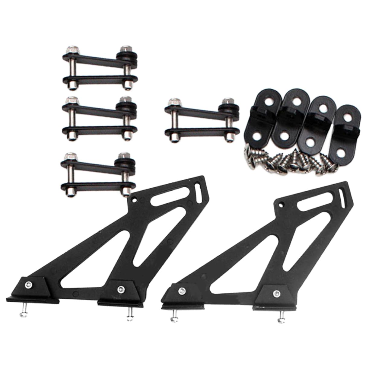 TOKIDNY 1 Set 7 Heckhalterung Heckspoiler Heckflügelhalterung Spoilerbeine Halterung Montagehalterung Autospoilerflügel Racing Heckhalterung Autospoilerhalterungen Flügel Heckhalterung von TOKIDNY