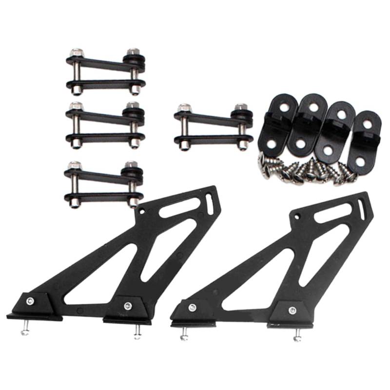 TOKIDNY 1 Set 7 Heckhalterung Heckspoiler Heckflügelhalterung Spoilerbeine Halterung Montagehalterung Autospoilerflügel Racing Heckhalterung Autospoilerhalterungen Flügel Heckhalterung von TOKIDNY