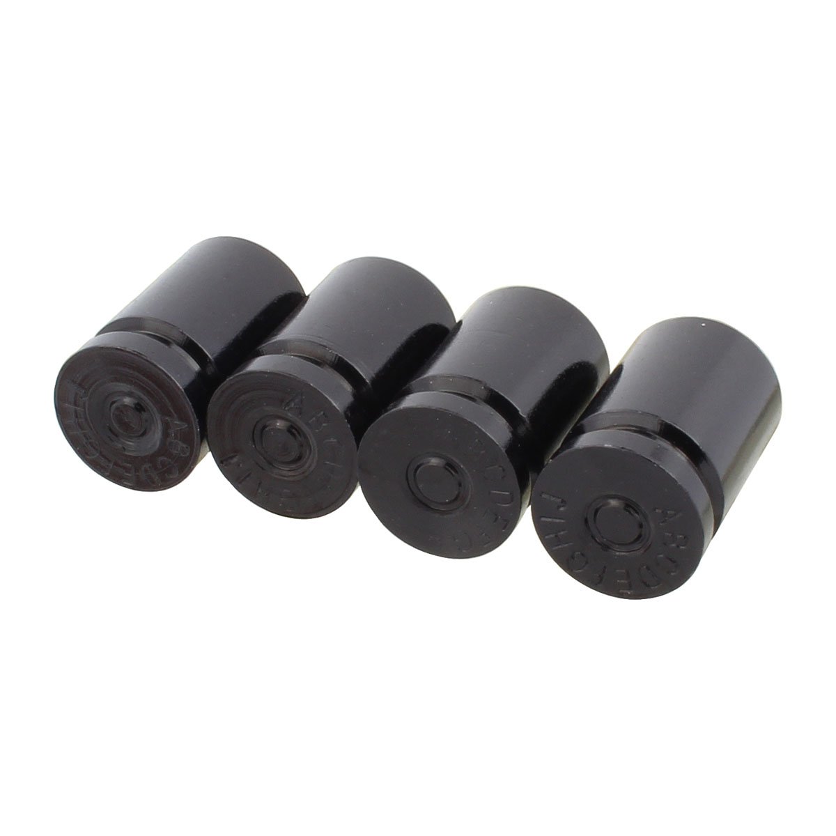 TOMALL Reifen Ventilkappen schwarz Bullet Shell für Motorräder Vans ATV TOMALL Reifen Ventilkappen schwarz Bullet Shell für Motorräder Vans ATV von TOMALL
