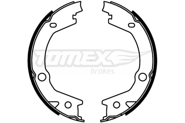 Bremsbackensatz Hinterachse TOMEX Brakes TX 22-68 Bremsbackensatz Hinterachse TOMEX Brakes TX 22-68 von TOMEX Brakes