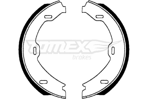 Bremsbackensatz Hinterachse TOMEX Brakes TX 22-69 Bremsbackensatz Hinterachse TOMEX Brakes TX 22-69 von TOMEX Brakes