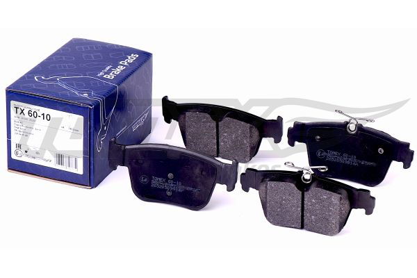 Bremsbelagsatz, Scheibenbremse Hinterachse TOMEX Brakes TX 60-10 Bremsbelagsatz, Scheibenbremse Hinterachse TOMEX Brakes TX 60-10 von TOMEX Brakes