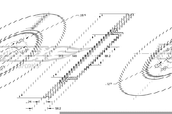 Bremsscheibe Vorderachse TOMEX Brakes TX 73-89 Bremsscheibe Vorderachse TOMEX Brakes TX 73-89 von TOMEX Brakes