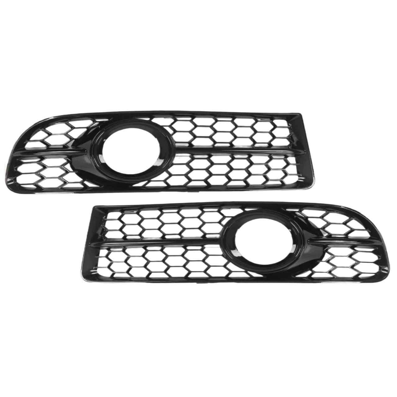 Lüftungsgitter Stoßfänger Kompatibel Mit A4 Für B7 S4 2005 2006 2007 2008, Auto-Frontstoßstange, Nebelscheinwerfer, Renngitter, Wabennetz, Nebelscheinwerfer-Grillabdeckungen 8E0807682F(Glossy Black) Lüftungsgitter Stoßfänger Kompatibel Mit A4 Für B7 S4 2005 2006 2007 2008, Auto-Frontstoßstange, Nebelscheinwerfer, Renngitter, Wabennetz, Nebelscheinwerfer-Grillabdeckungen 8E0807682F(Glossy Black) von TONMHXA