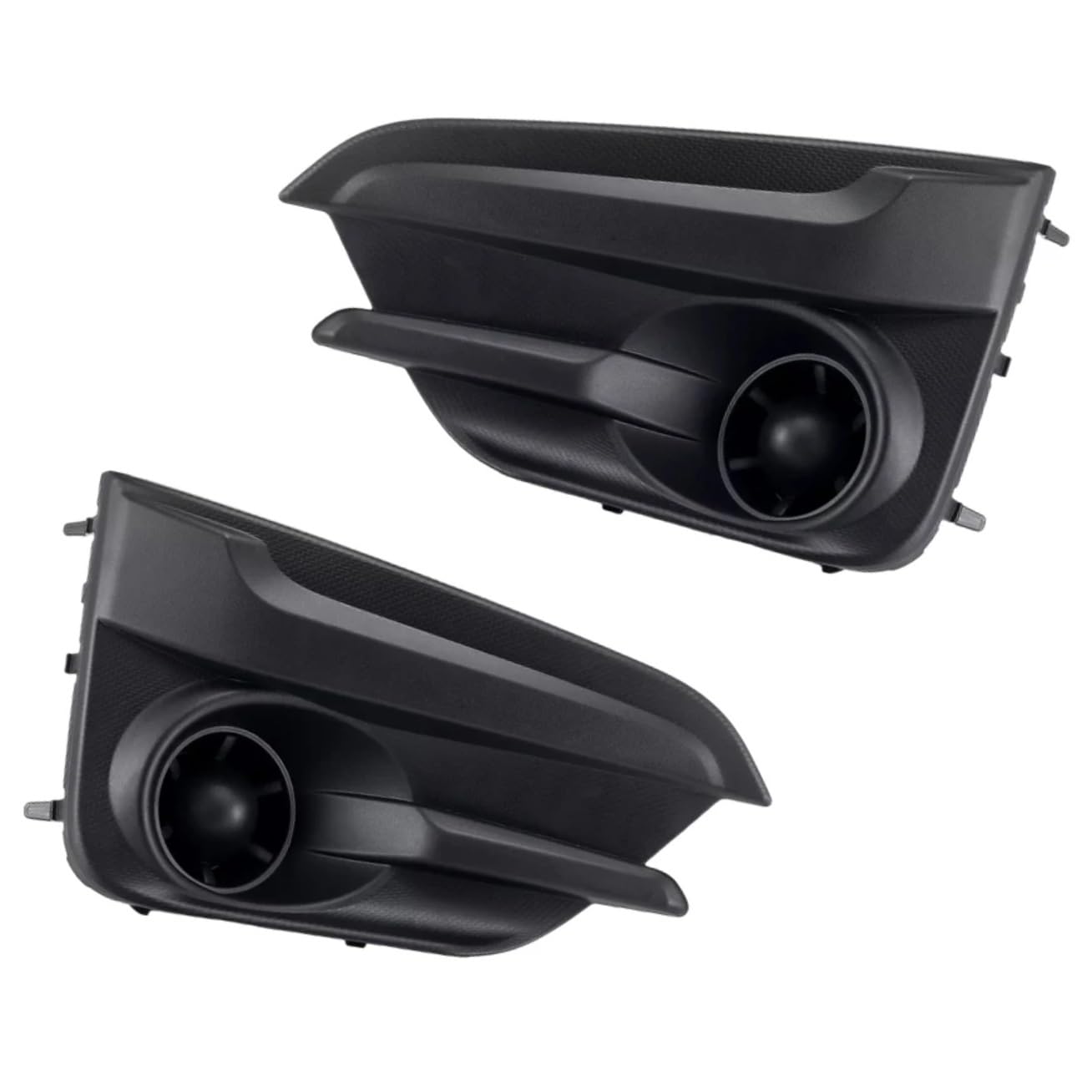 Lüftungsgitter Stoßfänger Kompatibel Mit Subaru Für Impreza 2017 2018 2019 Auto-Frontstoßstange Nebelscheinwerferabdeckung Links Rechts Nebelscheinwerfergrill 57731FL22A 57731FL23A(Without hole) von TONMHXA