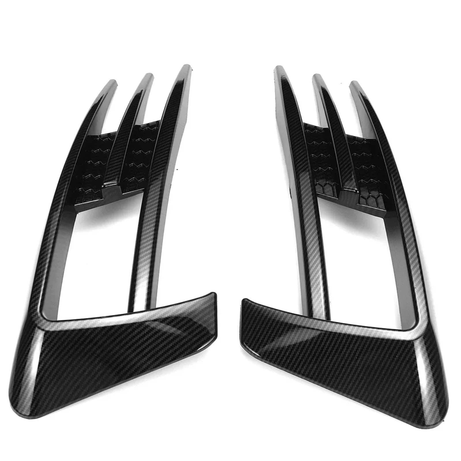 Lüftungsgitter Stoßfänger Kompatibel Mit Vw Für Golf MK7 2014 2015 2016 2017, Glänzend Schwarz, Carbon-Look, Nebelscheinwerfer-Kühlergrill-Abdeckung, Verkleidung Vorne, Stoßstange, Nebelscheinwerfer(C Lüftungsgitter Stoßfänger Kompatibel Mit Vw Für Golf MK7 2014 2015 2016 2017, Glänzend Schwarz, Carbon-Look, Nebelscheinwerfer-Kühlergrill-Abdeckung, Verkleidung Vorne, Stoßstange, Nebelscheinwerfer(C von TONMHXA