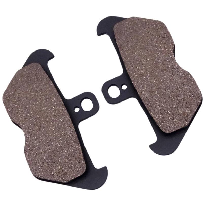 Motorrad Bremsklötze Kompatibel Mit Für Kl 1100 Lt 1989 1990 1991 1992 1993 1994 1995 1996 1997 1998 1999 Motorrad Vorne Hinten Metallische Bremsbeläge Kit(1 Pair Front) von TONMHXA