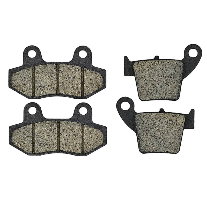 Motorrad Bremsklötze Kompatibel Mit Kayo Für Zuumav S7 Für Enduro Dirt Pit Bike Motorradzubehör Vorne Und Hinten Bremsbeläge Ersatz-Bremsbeläge(Front and Rear) von TONMHXA