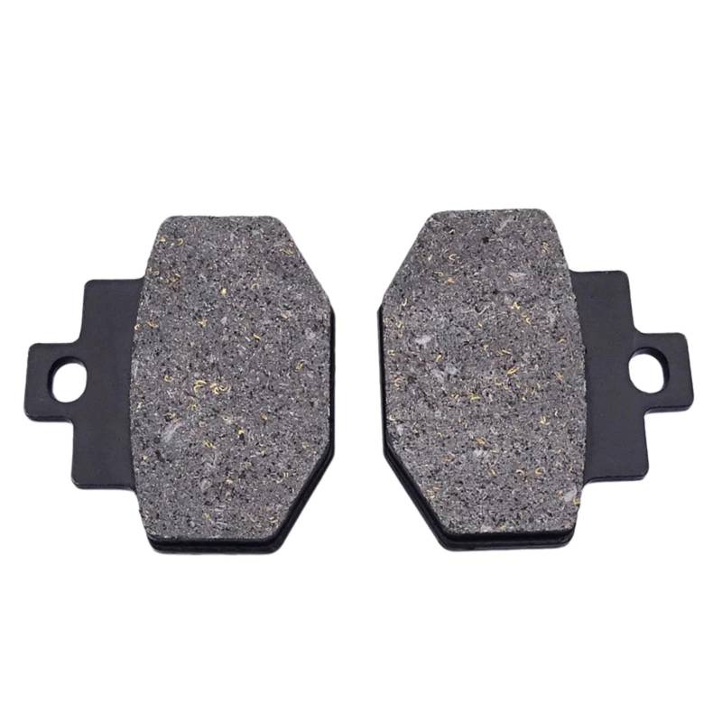 Motorrad Bremsklötze Kompatibel Mit Piaggio Für Mp3 500 Für Lt Für Sport Abs 2014 2015 2016 2017 2018 Motorrad Vorne Hinten Halbmetallische Bremsbeläge Kit(1 Pair Front) von TONMHXA