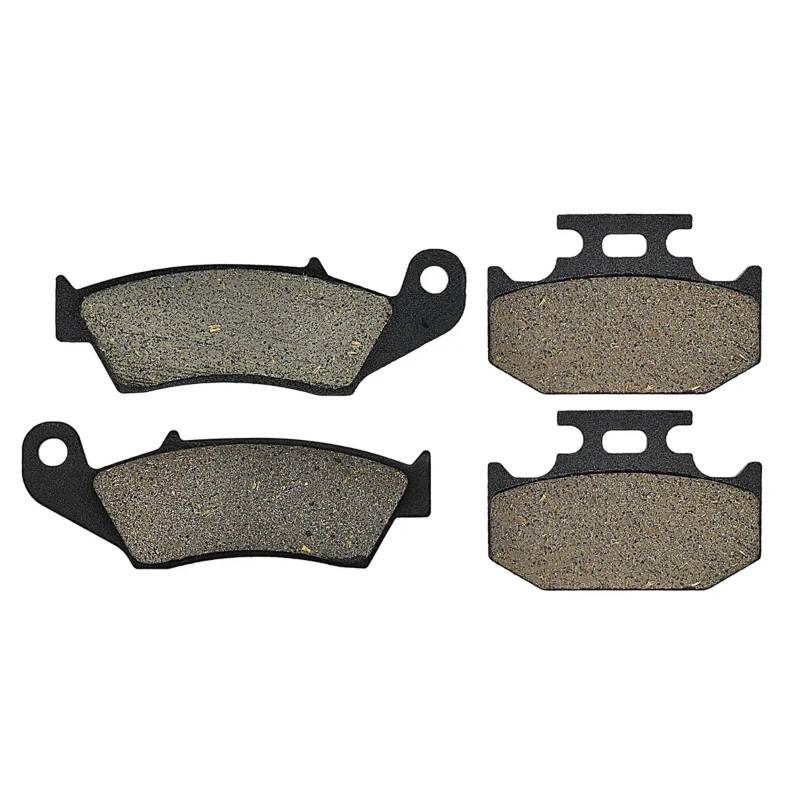 Motorrad Bremsklötze Kompatibel Mit Suzuki Für DR 350V WX 1997 1998 1999 Für 350SEW SEX 1998 1999 Pad-Bremsen Motorrad-Bremsbeläge Vorne Und Hinten(Front and Rear) von TONMHXA