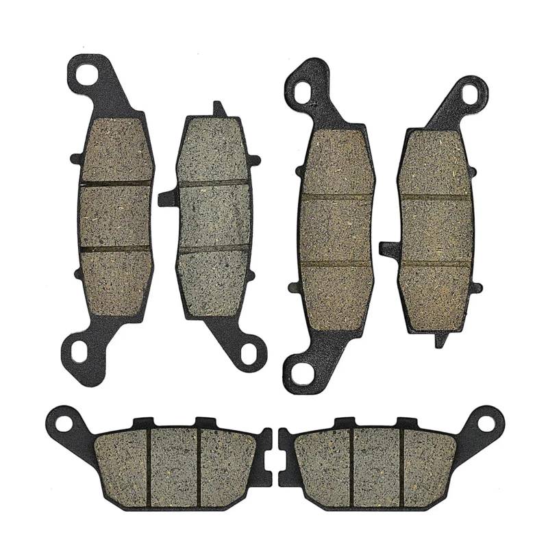 Motorrad Bremsklötze Kompatibel Mit Suzuki Für V-Strom 1000 Für DL1000 2002–2011. Motorrad-Bremsbeläge Vorne Und Hinten, Moto-Pad-Bremsen-Teile(Front Rear Kit) von TONMHXA