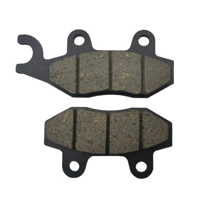 Motorrad Bremsklötze Kompatibel Mit Yamaha Für Raptor Für Yfm 700 R 2006 2007 2008 2009 2010 2011 2012 Motorrad-Bremsbeläge Vorne Und Hinten(Front Right) von TONMHXA
