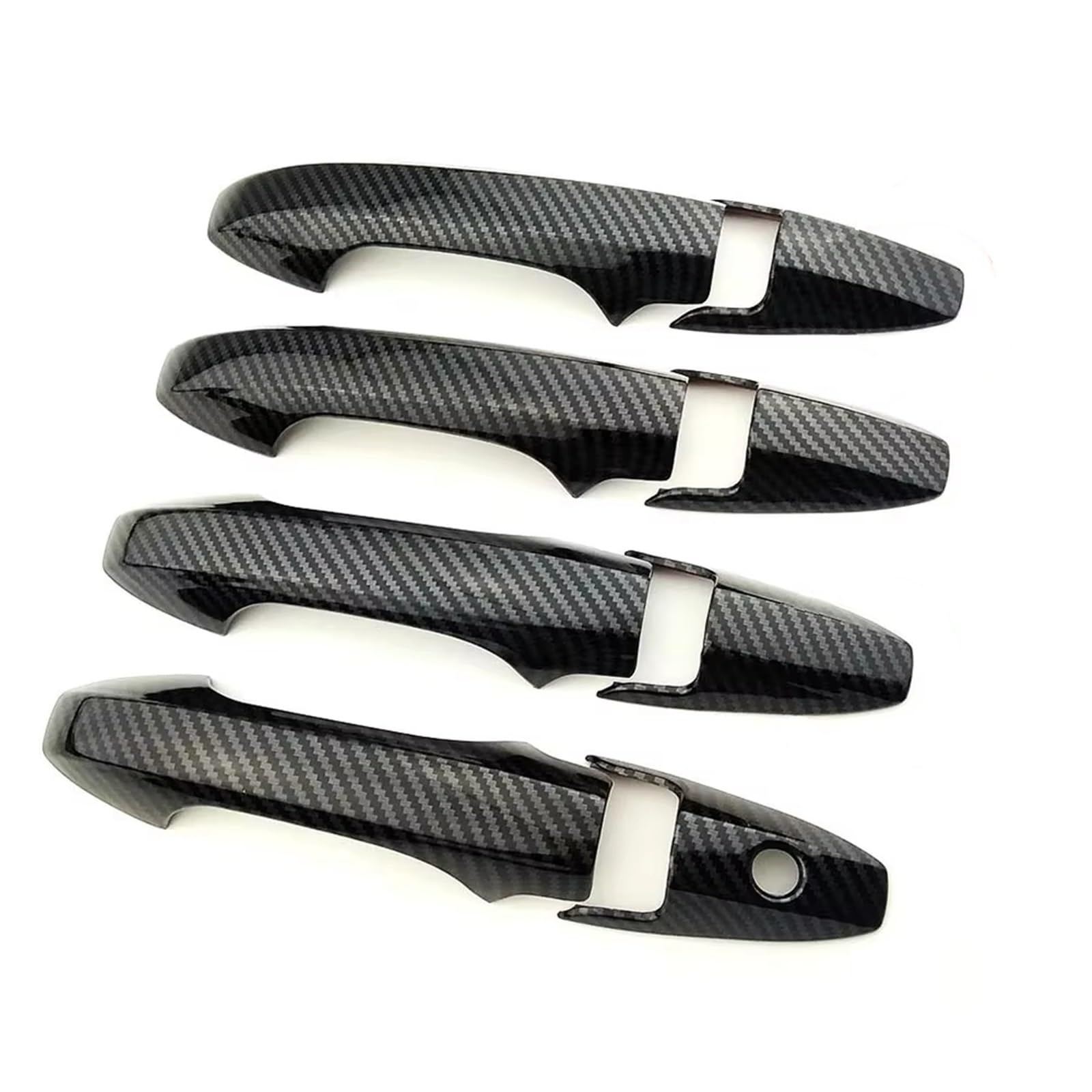TONMHXA Kompatibel Mit Accord 7 Gen 2003-2007, Außenteile In Karbonfaserfarbe, Chrom, Türgriffabdeckung, Dekoration, Zierleiste, Schutzaufkleber Auto Türgriff Abdeckung(Carbon Fiber,Long Lock Cover) TONMHXA Kompatibel Mit Accord 7 Gen 2003-2007, Außenteile In Karbonfaserfarbe, Chrom, Türgriffabdeckung, Dekoration, Zierleiste, Schutzaufkleber Auto Türgriff Abdeckung(Carbon Fiber,Long Lock Cover) von TONMHXA