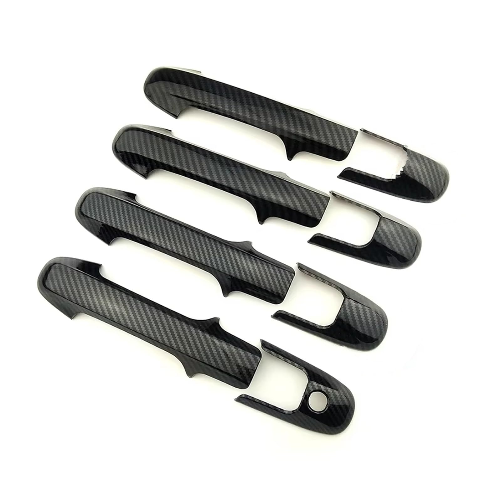 TONMHXA Kompatibel Mit Accord 7 Gen 2003-2007, Außenteile In Karbonfaserfarbe, Chrom, Türgriffabdeckung, Dekoration, Zierleiste, Schutzaufkleber Auto Türgriff Abdeckung(Carbon Fiber,Short Lock Cover) TONMHXA Kompatibel Mit Accord 7 Gen 2003-2007, Außenteile In Karbonfaserfarbe, Chrom, Türgriffabdeckung, Dekoration, Zierleiste, Schutzaufkleber Auto Türgriff Abdeckung(Carbon Fiber,Short Lock Cover) von TONMHXA